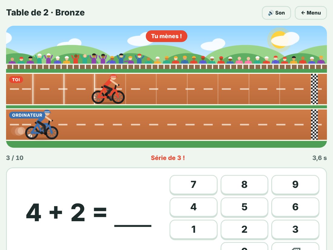 La Course des Additions